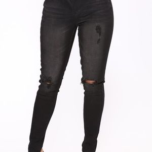 Immortal Skinny Jeans -Black